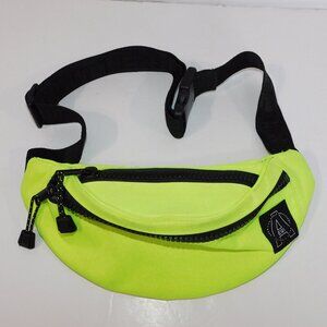 Neon Yellow Fanny Pack Belt Bag American Eagle AE Cross Body Waist Pack Unisex